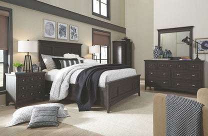 Magnussen - Westley Falls Graphite Queen Panel Storage Bed With 2 Nightstands - B4399-55-KIT2 view 7
