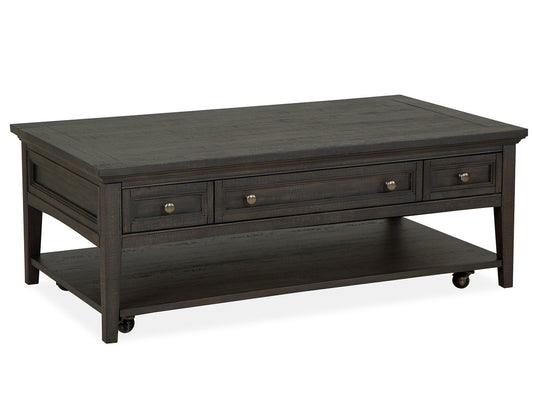 Magnussen - Westley Falls Graphite Rectangular Cocktail Table With 2 Accent End Table And Sofa Table - T4399-43KIT3 view 2