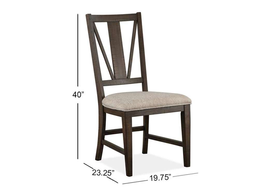 Magnussen- Westley Falls - Wood Dining Side Chair w/Upholstered Seat (Set of 2) KD -D4399-62 view 2
