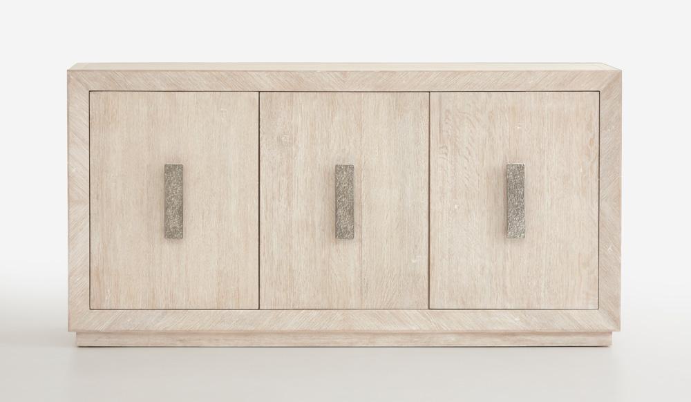 Magnussen - White and Clara Natural Performance Fabric - Buffet - D7003-14_CLOSEOUT veiw 2