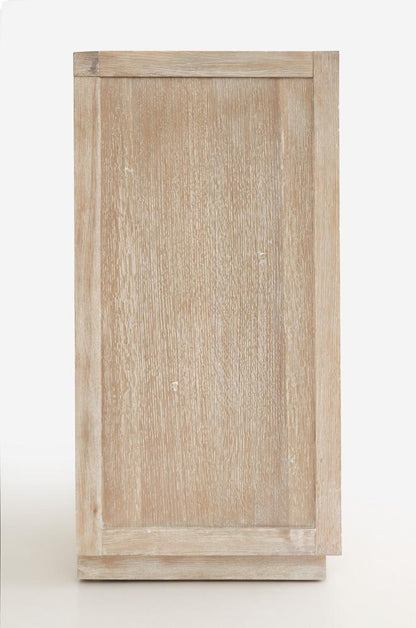 Magnussen - White and Clara Natural Performance Fabric - Buffet - D7003-14_CLOSEOUT veiw 3