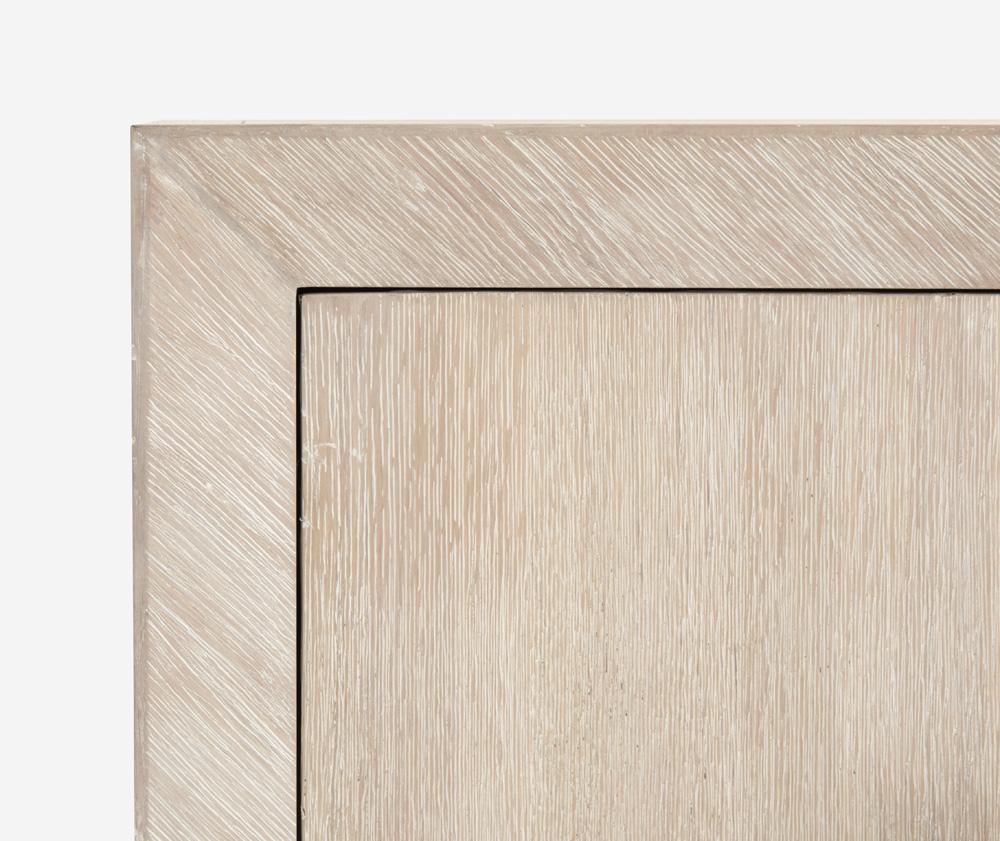 Magnussen - White and Clara Natural Performance Fabric - Buffet - D7003-14_CLOSEOUT veiw 4