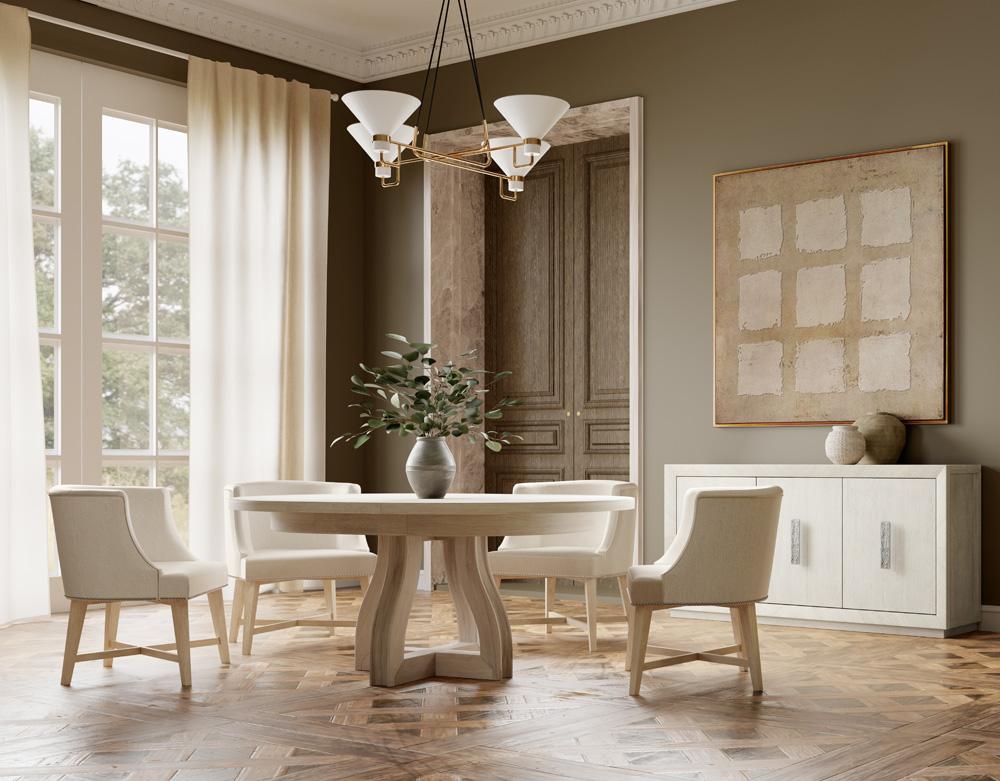 Magnussen - White and Clara Natural Performance Fabric - Buffet - D7003-14_CLOSEOUT veiw 5