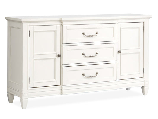 Magnussen - Willowbrook Egg Shell White Buffet - D5324-14 view 1