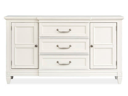 Magnussen - Willowbrook Egg Shell White Buffet - D5324-14 view 2