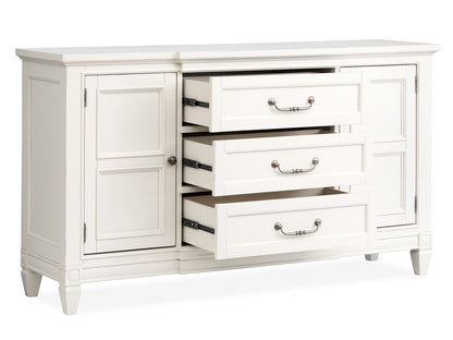 Magnussen - Willowbrook Egg Shell White Buffet - D5324-14 view 4