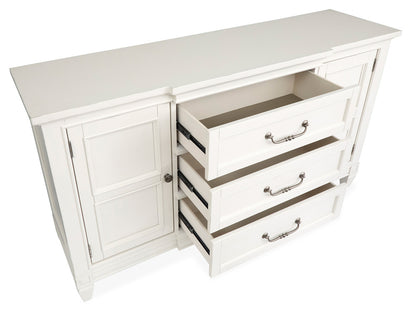 Magnussen - Willowbrook Egg Shell White Buffet - D5324-14 view 5