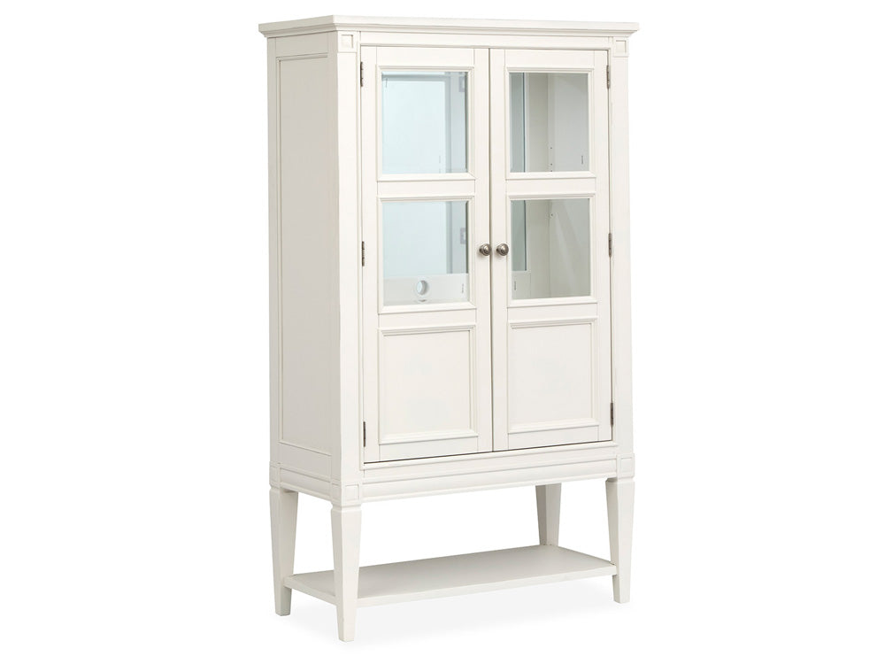 Magnussen - Willowbrook Egg Shell White Display Cabinet - D5324-08 view 1