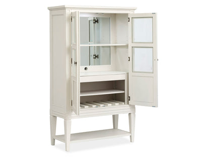 Magnussen - Willowbrook Egg Shell White Display Cabinet - D5324-08 view 4