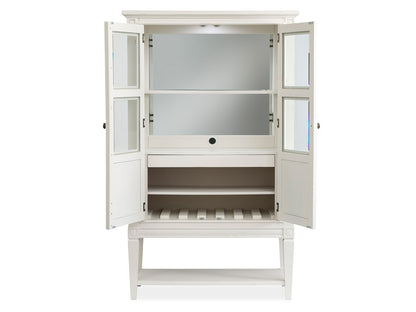 Magnussen - Willowbrook Egg Shell White Display Cabinet - D5324-08 view 6