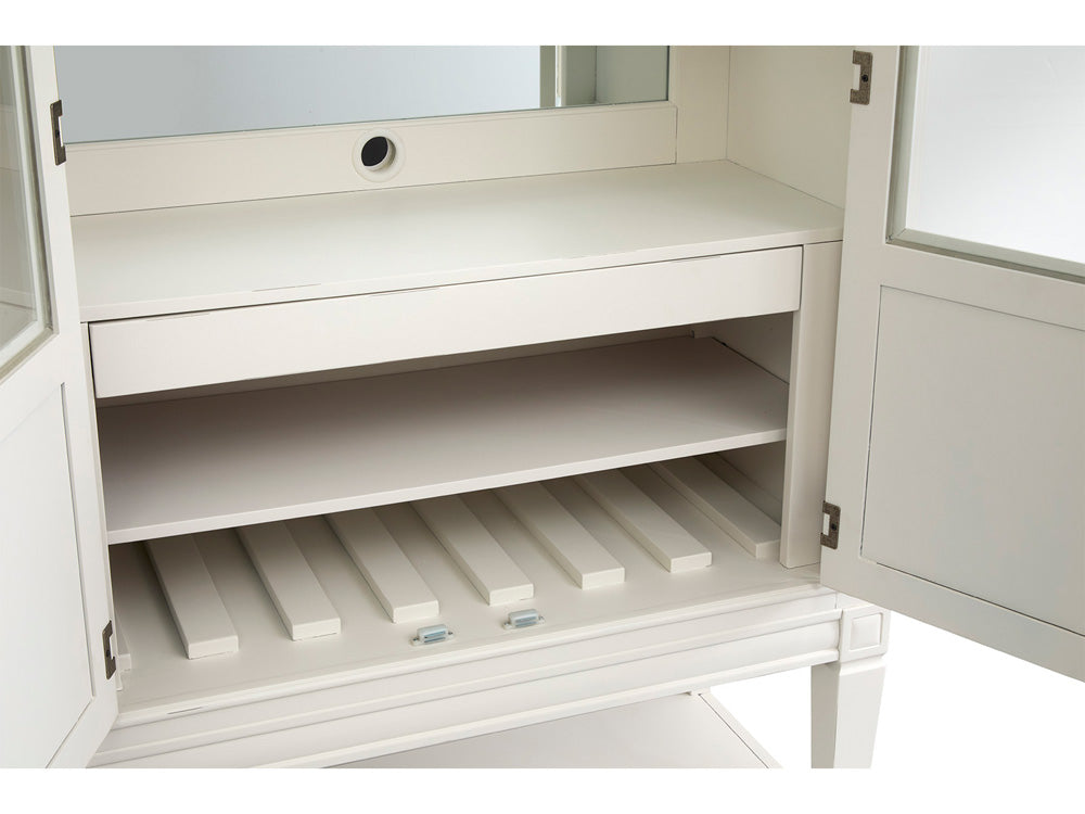 Magnussen - Willowbrook Egg Shell White Display Cabinet - D5324-08 view 8