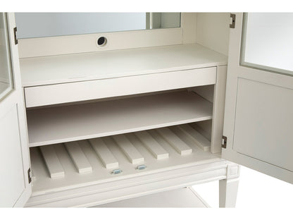 Magnussen - Willowbrook Egg Shell White Display Cabinet - D5324-08 view 8