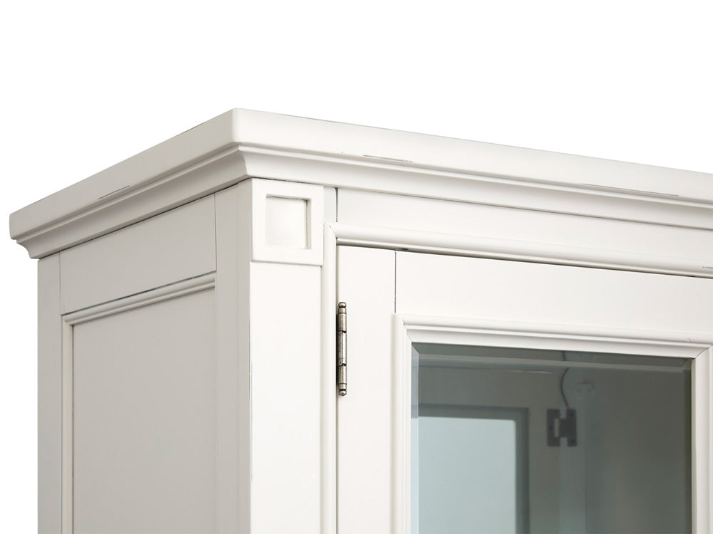 Magnussen - Willowbrook Egg Shell White Display Cabinet - D5324-08 view 9