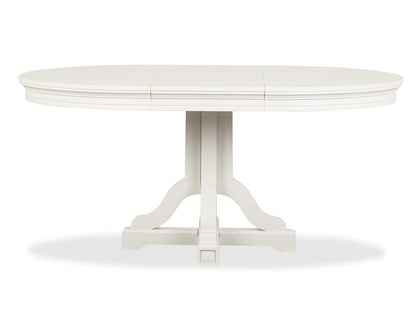 Magnussen - Willowbrook Egg Shell White Extendable 48" Round Dining Table - D5324-25 view 1