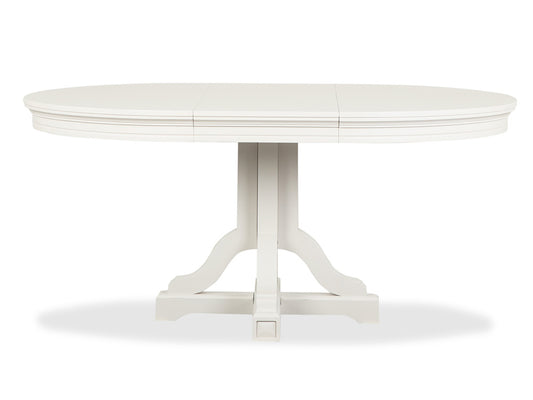 Magnussen - Willowbrook Egg Shell White Extendable 48" Round Dining Table - D5324-25 view 1