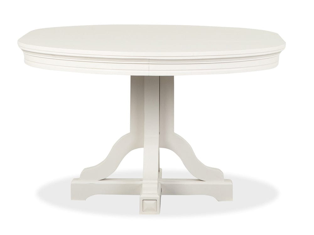 Magnussen - Willowbrook Egg Shell White Extendable 48" Round Dining Table - D5324-25 view 4