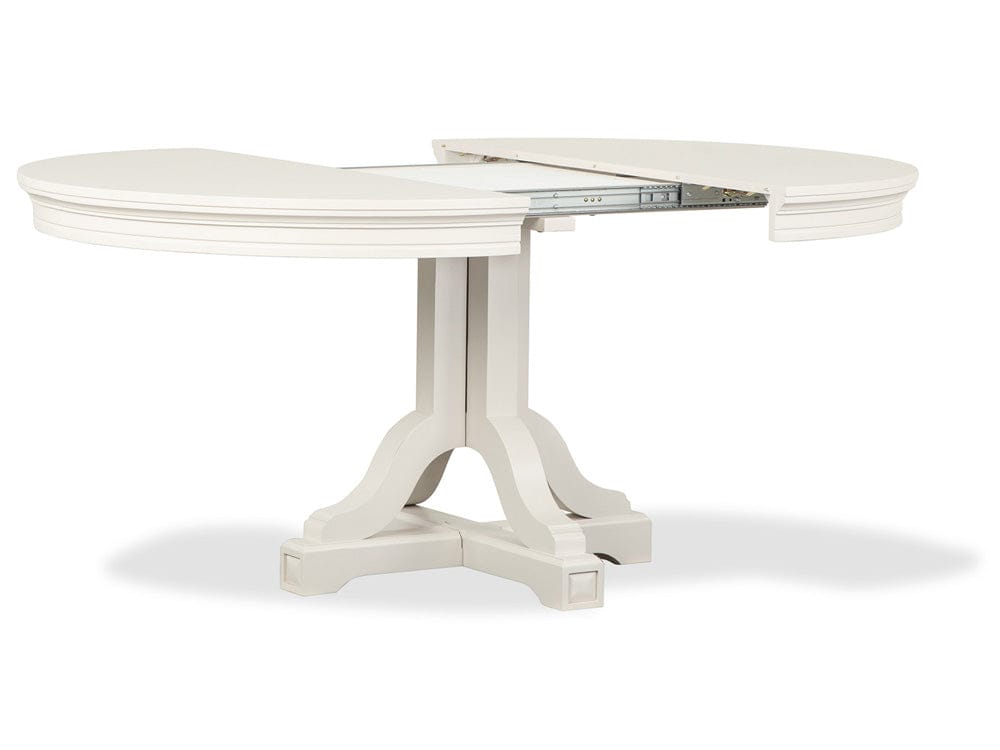 Magnussen - Willowbrook Egg Shell White Extendable 48" Round Dining Table - D5324-25 view 10