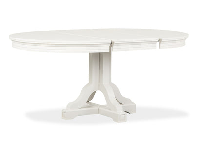 Magnussen - Willowbrook Egg Shell White Extendable 48" Round Dining Table With 4 Side Chairs - D5324-25-KIT1 view 7