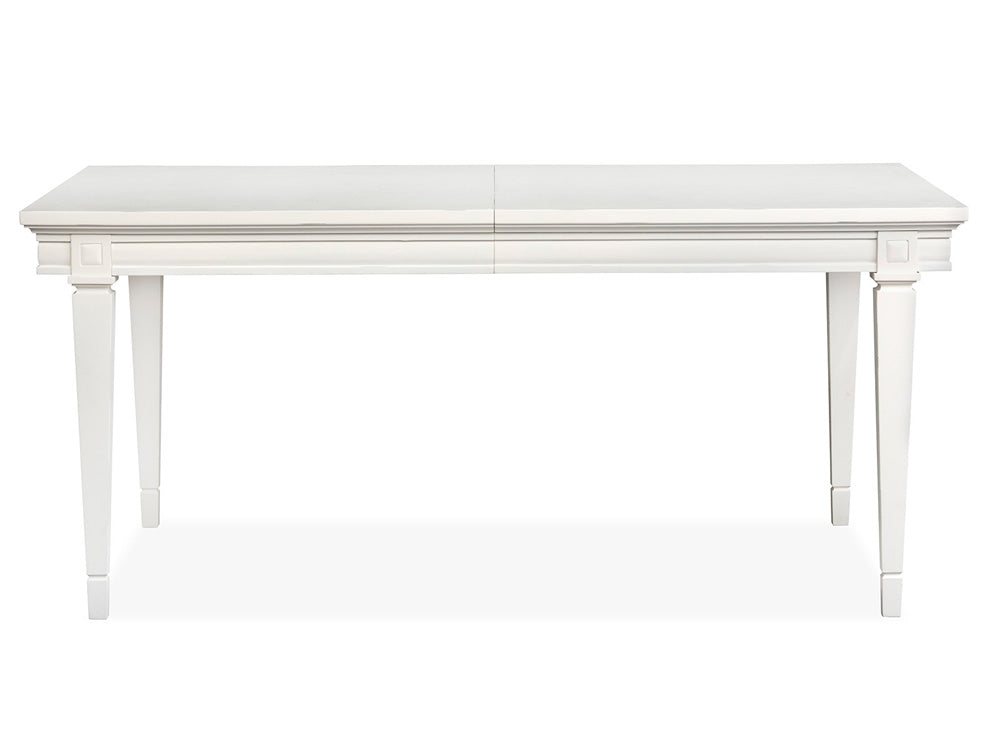 Magnussen - Willowbrook Egg Shell White Extendable Rectangular Dining Table - D5324-20 view 2