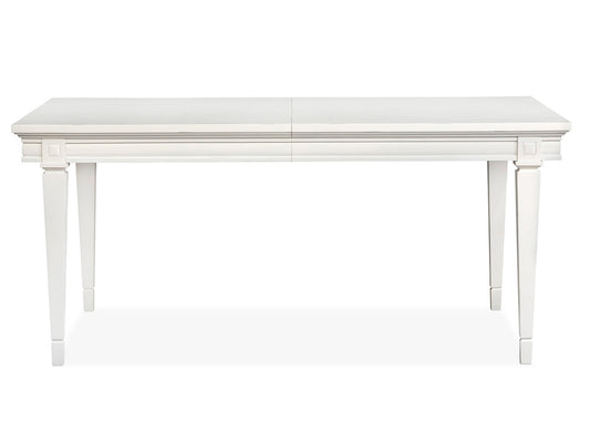 Magnussen - Willowbrook Egg Shell White Extendable Rectangular Dining Table - D5324-20 view 2