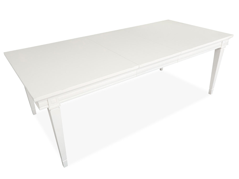 Magnussen - Willowbrook Egg Shell White Extendable Rectangular Dining Table - D5324-20 view 4
