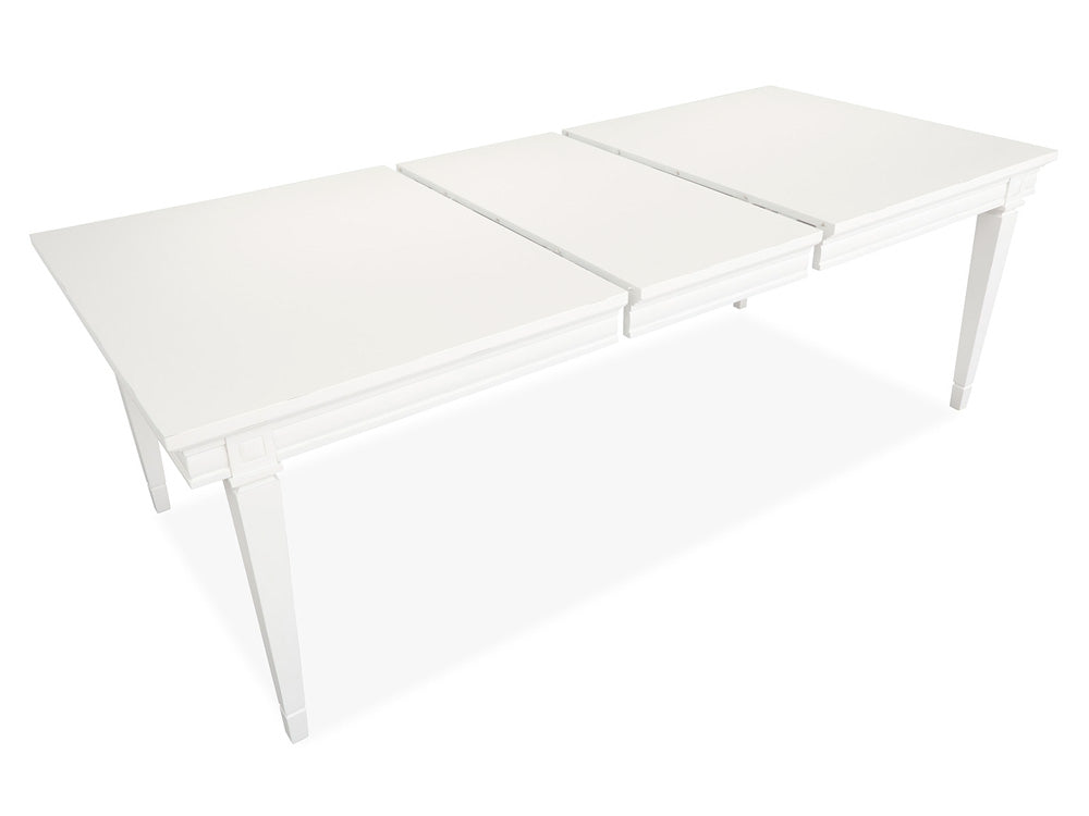 Magnussen - Willowbrook Egg Shell White Extendable Rectangular Dining Table - D5324-20 view 5