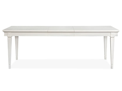 Magnussen - Willowbrook Egg Shell White Extendable Rectangular Dining Table - D5324-20 view 6