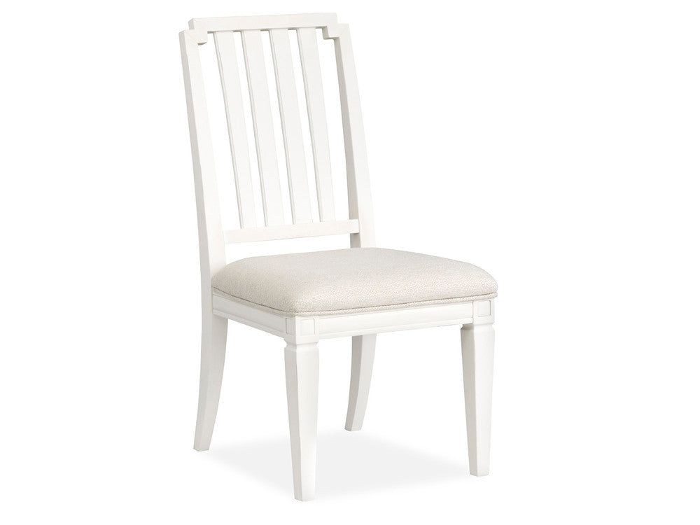Magnussen - Willowbrook Egg Shell White Extendable Rectangular Dining Table With 6 Side Chairs - D5324-20-KIT4 view 6