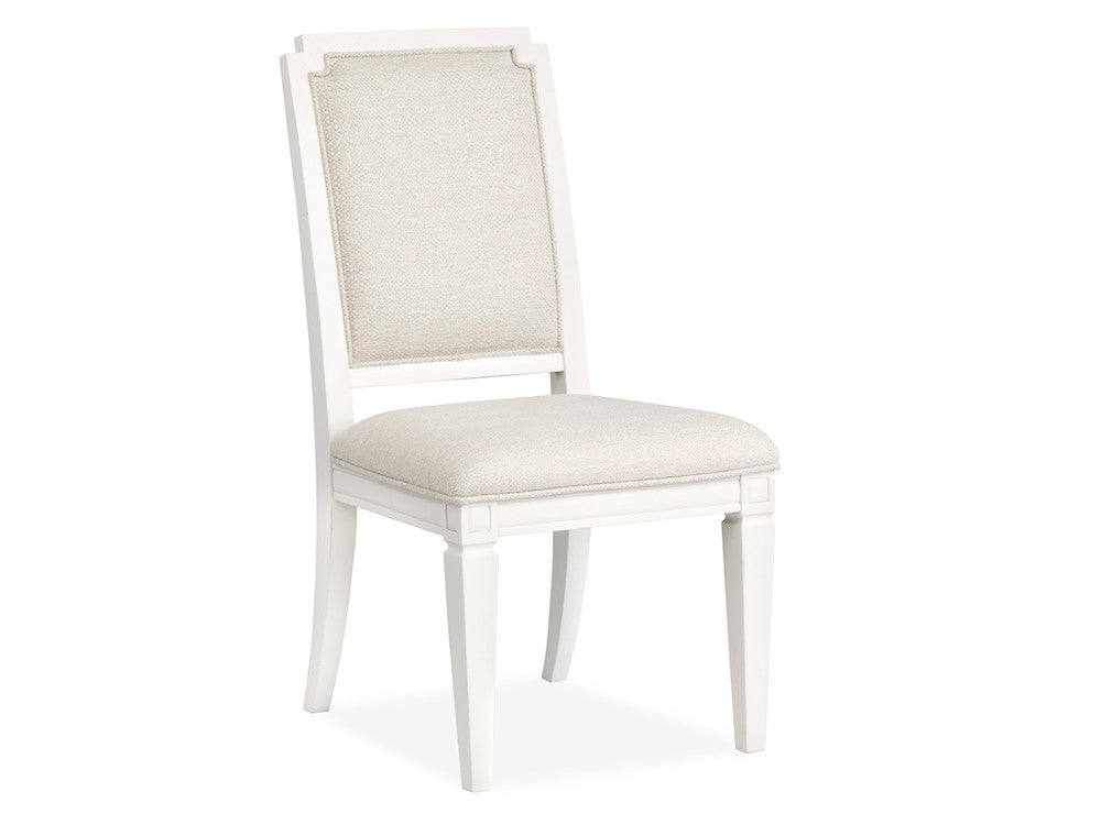 Magnussen - Willowbrook Egg Shell White Extendable Rectangular Dining Table With 6 Upholstered Side Chairs - D5324-20-KIT13 view 6