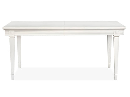 Magnussen - Willowbrook Egg Shell White Extendable Rectangular Dining Table With 8 Side Chairs - D5324-20-KIT7 view 3