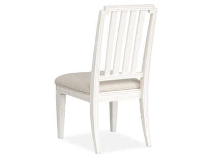 Magnussen - Willowbrook Egg Shell White Upholstered Side Chair Two Pack - D5324-62 view 4