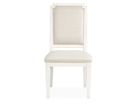 Magnussen - Willowbrook Egg Shell White Upholstered Side Chair Two Pack - D5324-63 view 2