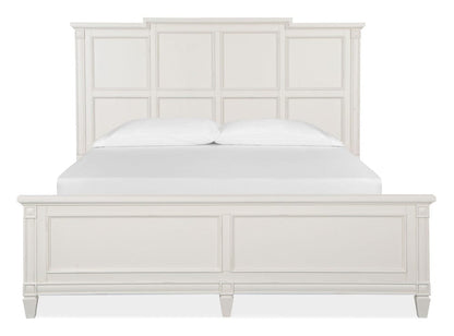 Magnussen - Willowbrook Egg Shell White With Slight Rub Through California King Panel Bed - B5324-74 view 2