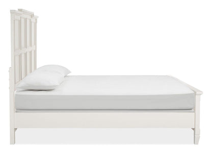Magnussen - Willowbrook Egg Shell White With Slight Rub Through California King Panel Bed - B5324-74 view 3