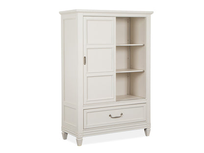 Magnussen - Willowbrook Egg Shell White With Slight Rub Through Door Chest - B5324-13 view 5