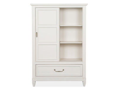 Magnussen - Willowbrook Egg Shell White With Slight Rub Through Door Chest - B5324-13 view 6