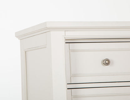 Magnussen - Willowbrook Egg Shell White With Slight Rub Through Door Chest - B5324-13 view 8