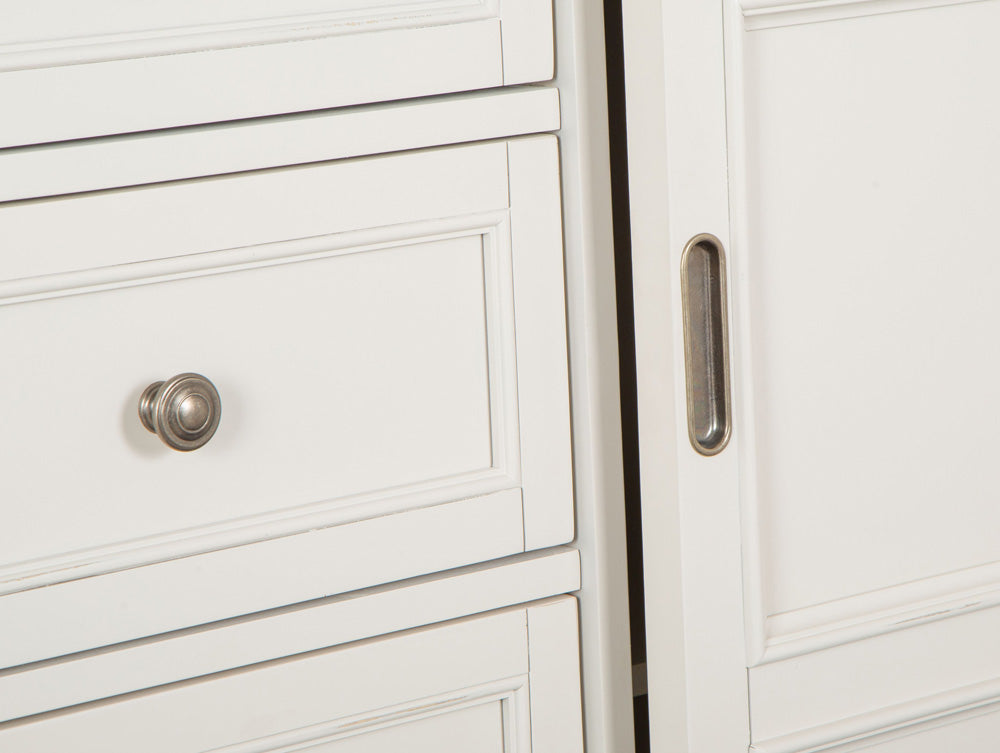 Magnussen - Willowbrook Egg Shell White With Slight Rub Through Door Chest - B5324-13 view 10