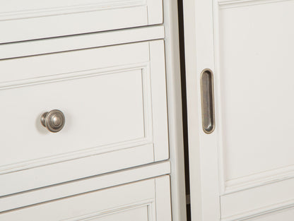 Magnussen - Willowbrook Egg Shell White With Slight Rub Through Door Chest - B5324-13 view 10