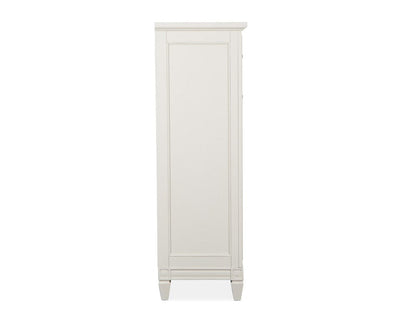Magnussen - Willowbrook Egg Shell White With Slight Rub Through Drawer Chest - B5324-10 view 3