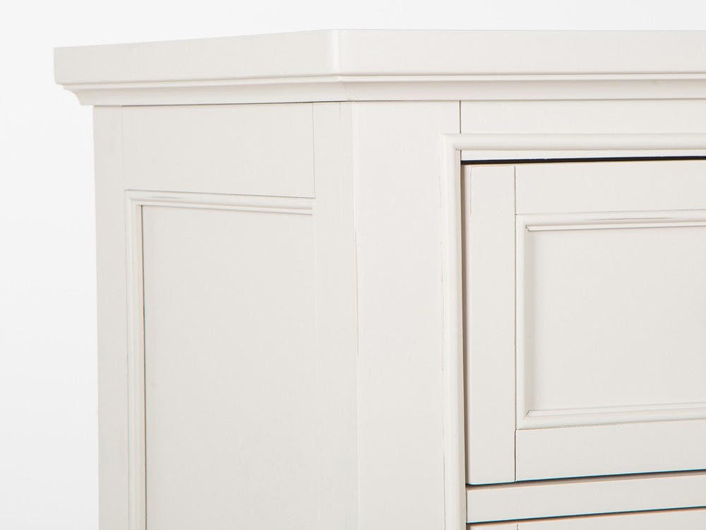 Magnussen - Willowbrook Egg Shell White With Slight Rub Through Drawer Chest - B5324-10 view 7