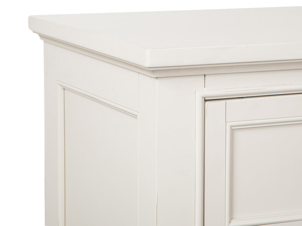 Magnussen - Willowbrook Egg Shell White With Slight Rub Through Drawer Dresser - B5324-20 view 7