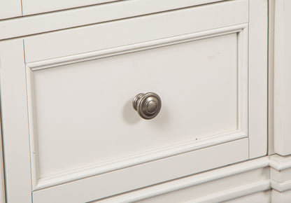 Magnussen - Willowbrook Egg Shell White With Slight Rub Through Drawer Dresser - B5324-20 view 9