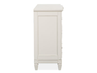 Magnussen - Willowbrook Egg Shell White With Slight Rub Through Drawer Dresser With Landscape Mirror - B5324-2040 view 6