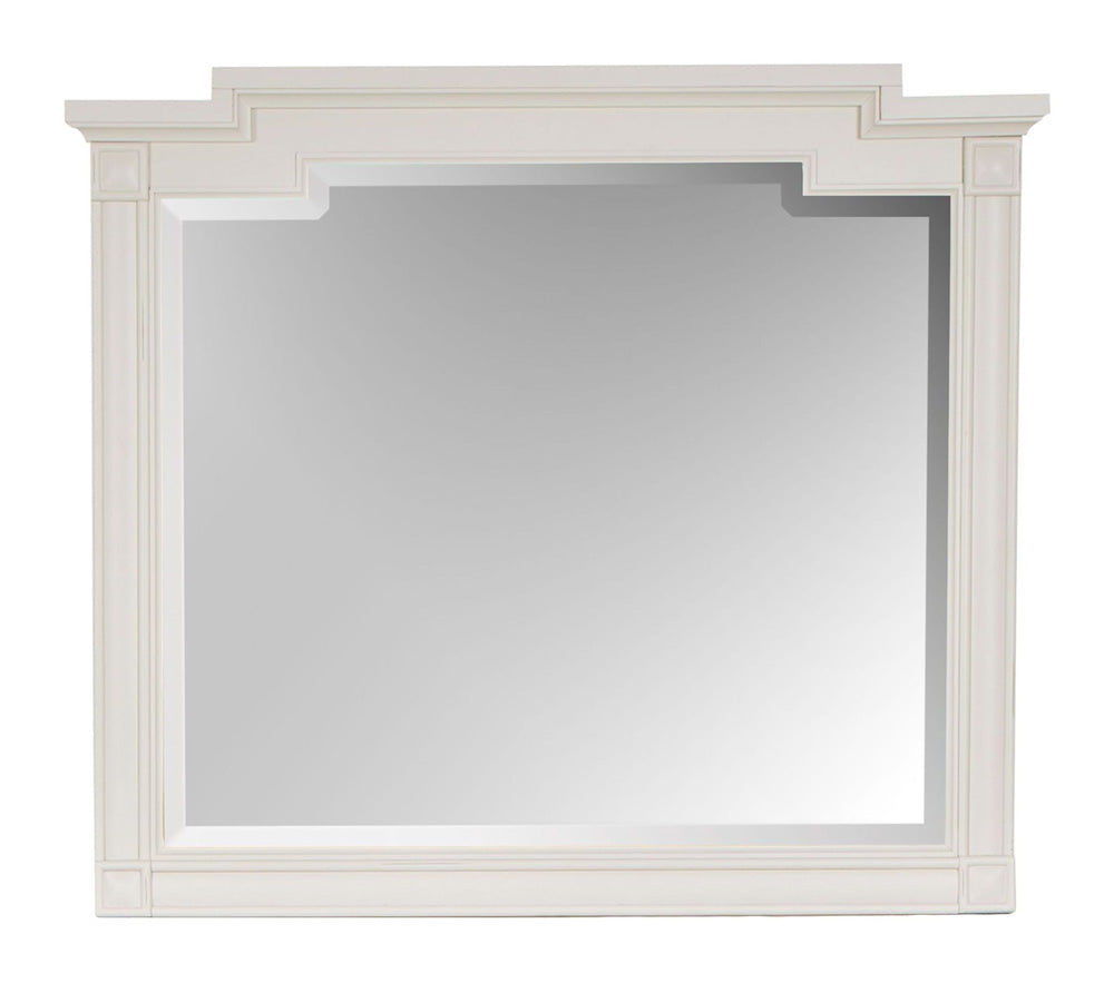 Magnussen - Willowbrook Egg Shell White With Slight Rub Through Drawer Dresser With Landscape Mirror - B5324-2040 view 7