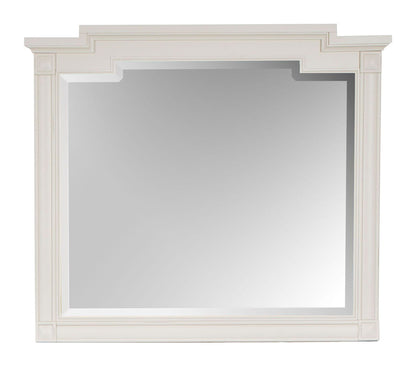Magnussen - Willowbrook Egg Shell White With Slight Rub Through Drawer Dresser With Landscape Mirror - B5324-2040 view 7