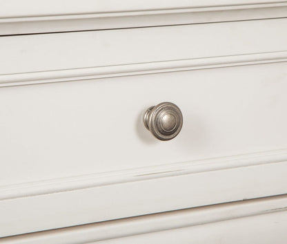 Magnussen - Willowbrook Egg Shell White With Slight Rub Through Open Nightstand - B5324-05 view 8
