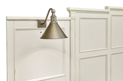 Magnussen - Willowbrook Egg Shell White With Slight Rub Through Queen Wall Panel Bed - B5324-54B view 4