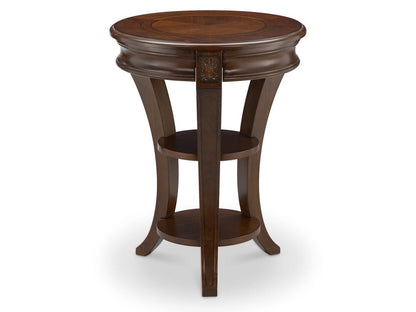Magnussen - Winslet Cherry Round Caster Cocktail Table With Accent Table - T4115-47KIT1 view 3