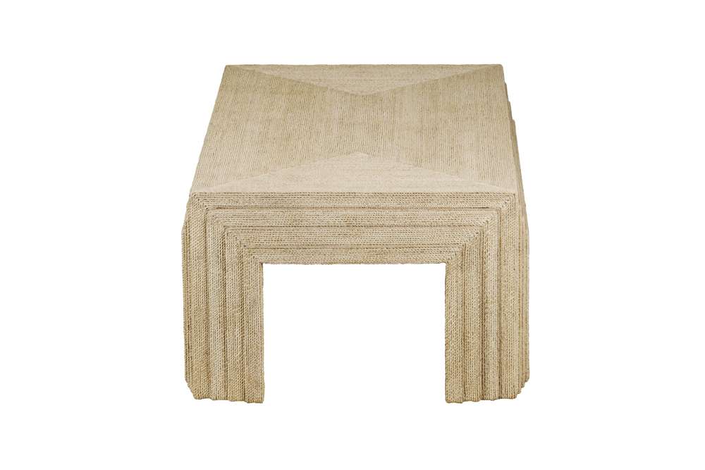 Maitland Smith - Abaca Cocktail Table - 89-0602 veiw 3